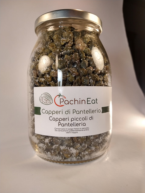 Capperi piccoli di Pantelleria in vaso da 500 gr